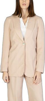 Vero Moda Roze Effen Blazer Knoopsluiting Pink Dames