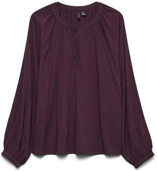 Vero Moda Blouse met lange mouwen VMBELLA LS PLACKET TOP WVN GA NOOS