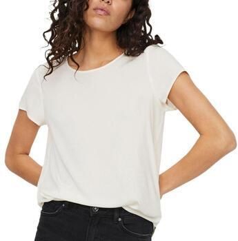 VERO MODA top VMBECCA cream wit - Foto 2