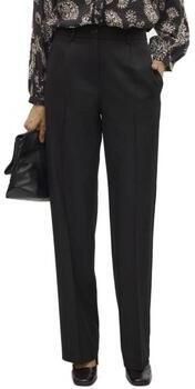 VERO MODA high waist broek VMRAYA zwart