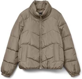 Vero Moda Boxy fit gewatteerd jack met opstaande kraag model 'LIGARIO'