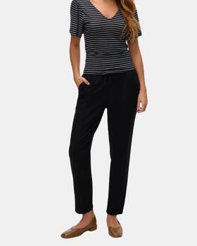 Vero Moda Comfortbroek VMJESMILO MW ANKLE PANTS WVN NOOS met elastische manchet en tunnelkoord - Foto 3