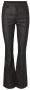 VERO MODA CURVE coated high waist flared jeans VMSIGA zwart - Thumbnail 2