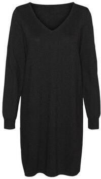 Vero Moda Loose fit gebreide jurk met effectgaren model 'HAPPYSHINE'