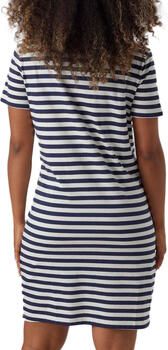 VERO MODA MATERNITY gestreepte zwangerschapsjurk VMMMOLLY donkerblauw wit Dames Katoen Ronde hals XL - Foto 5