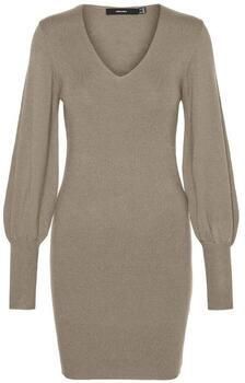 Vero Moda Slim fit gebreide jurk met ballonmouwen model 'HOLLYKARISPUFF'