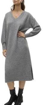 Vero Moda Gebreide jurk VMJUPITER LS V-NECK CALF DRESS BF