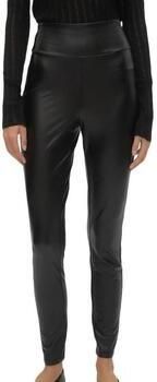 Vero Moda Imitatieleren broek VMSUELLA JADE HW COATED LEGGING NOOS - Foto 3