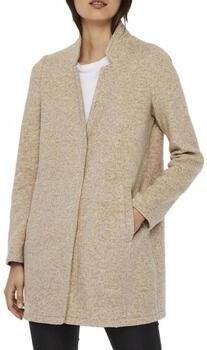 Vero Moda Regular fit lange blazer in gemêleerde look model 'BRUSHEDKATRINE'