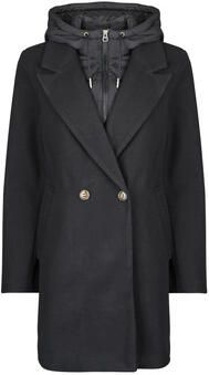 Vero Moda Regular fit lange jas met afneembare binnenkraag model 'GRACE'