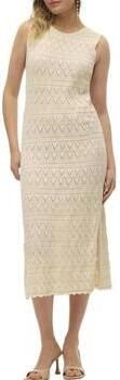Vero Moda Gebreide jurk met ajourpatroon model 'BALI'