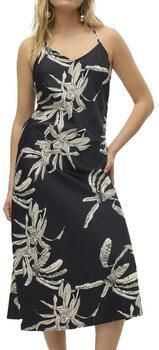 VERO MODA AWARE by jurk met all over print zwart crème