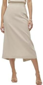 Vero Moda Lange Maxi Rok Gray Dames