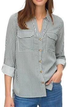 Vero Moda Regular fit overhemdblouse van pure viscose model 'BUMPY' - Foto 7
