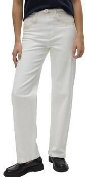 VERO MODA high waist wide leg jeans wit - Foto 4