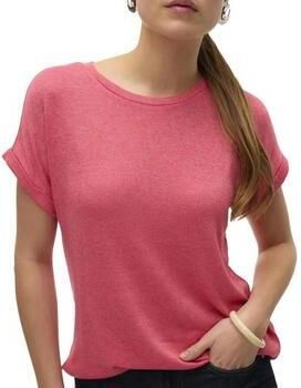 Vero Moda Trui met korte mouwen VMBRIANNA SS O-NECK PULLOVER BOO REP - Foto 7