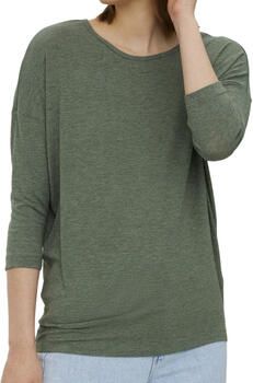 VERO MODA gebreide top VMCARLA van gerecycled polyester zwart - Foto 3