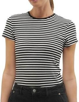 VERO MODA AWARE by gestreept T-shirt VMINES FIONA zwart