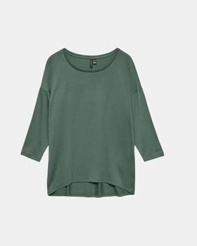 Vero Moda Shirt met 3 4 mouwen VMAVA 3 4 TOP JRS GA NOOS