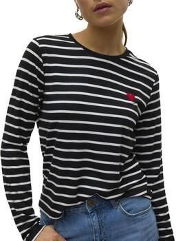 Vero Moda T-Shirt Lange Mouw Snclara Heart T