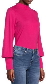 VERO MODA fijngebreide trui VMMALENA paars - Foto 1