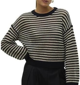 Vero Moda Comfort fit gebreide pullover in katoenmix model 'NEWMADERA'