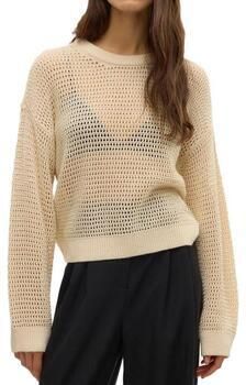 Vero Moda Comfort fit gebreide pullover in katoenmix model 'NEWMADERA'