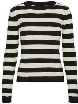 Vero Moda Slim fit gebreide pullover met streepmotief model 'CHILI'