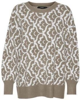 Vero Moda Regular fit gebreide pullover met two-tone-motief model 'NANCY'