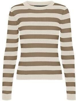 Vero Moda Slim fit gebreide pullover met streepmotief model 'CHILI'