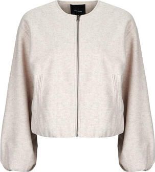 Vero Moda regular fit bomberjack in viltlook model 'CHLOE' - Foto 2