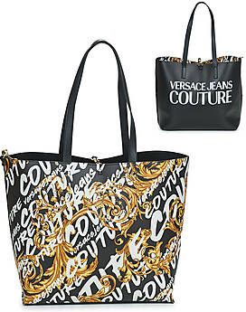 Versace Jeans Couture women's shoulder bag Logo Brush Couture I Zwart Dames