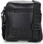 Versace Jeans Couture Zwarte Tactiele Crossbody Tas Black Dames - Thumbnail 1
