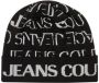 Versace Jeans Couture Zaino con tasca frontale e chiusura con patta e bottone donna Versa Jeans Couture 73Va4Bf8-Zs413 Nero Zwart Dames - Thumbnail 1