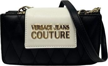Versace Schoudertas met zichtbaar logo Black Dames
