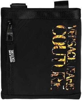 Versace Jeans Couture Zwarte Nylon Schoudertas met Iconisch Logo Black Heren - Foto 3