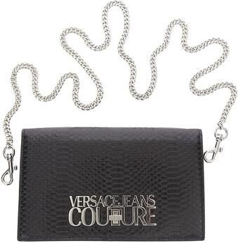 Versace Jeans Couture Zwarte Schoudertas met Pythonprint Black Dames - Foto 2