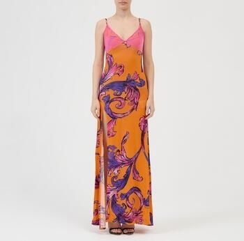 Versace Jeans Couture Jurk 78HO900ABITOLUNGOJERSEYBAROCCO