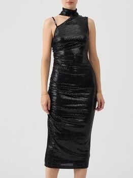 Versace Jeans Couture Lange Jurk ABITOLUMINOSOLOGO