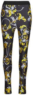 Versace Jeans Couture Zwarte en Gouden Modetrousers Multicolor Dames