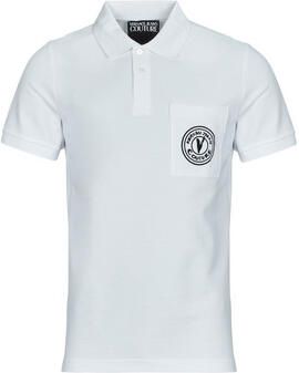Versace Jeans Couture Polo Shirt Korte Mouw 78GAGT01 - Foto 6