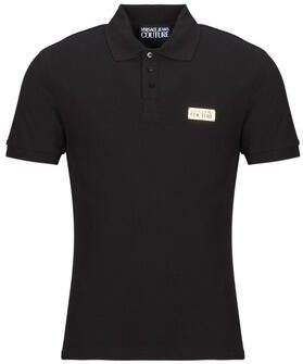 Versace Jeans Couture Zwarte T-shirts & Polos Aw24 Black Heren