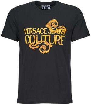 Versace Jeans Couture Stijlvolle T-shirts en Polos Black Heren
