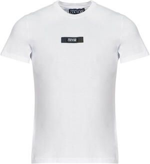Versace Jeans Couture Witte T-shirt met Versace Jeans Logo White Heren