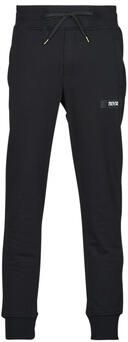 Versace Jeans Couture Zwarte Katoenen Broek Verhoog Stijl Black Heren