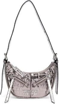 Versace Jeans Couture Stijlvolle Tassen Collectie Gray Dames