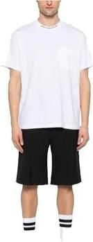 Versace Jeans Couture Wit Katoenen T-shirt met Logozak White Heren - Foto 11