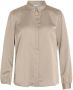 Vila Gouden Polyester Sweater met Lange Mouwen Yellow Dames - Thumbnail 2