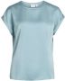 Vila T-shirt in glanzende look model 'VIELLETTE' - Thumbnail 3