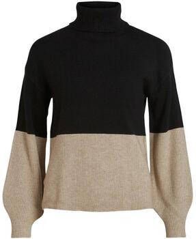 Vila Gebreide pullover in colour-blocking-design model 'VIRIL'